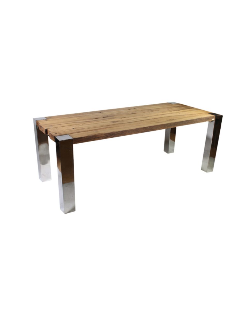 Oldwood inox blagovaonski stol